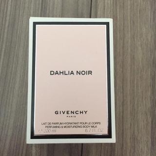 ジバンシィ(GIVENCHY)の未使用 GIVENCHY ダリア ノワール ボディミルク 200ml 限定販売 (ボディローション/ミルク)