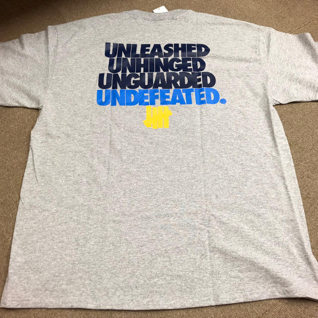 UNDEFEATED(アンディフィーテッド)の【定価以下】UNDEFEATED Tシャツ グレー メンズのトップス(Tシャツ/カットソー(半袖/袖なし))の商品写真