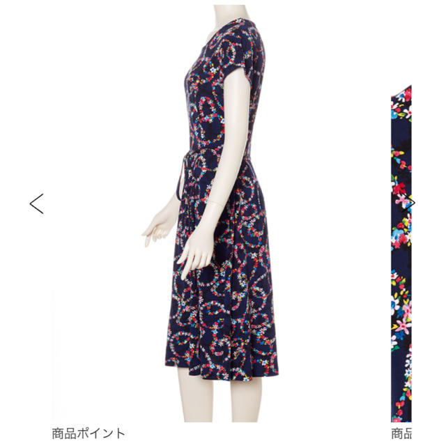 TALBOTS(タルボット)の新品 タルボット プリントワンピース レディースのワンピース(ひざ丈ワンピース)の商品写真