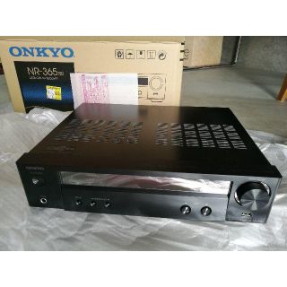 オンキヨー(ONKYO)のオンキョー ONKYO AVアンプ NR-365 新品同様 付属品完備(その他)