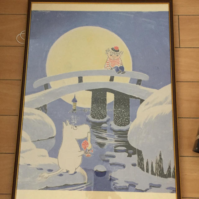 激レア! ムーミン展限定アートポスター