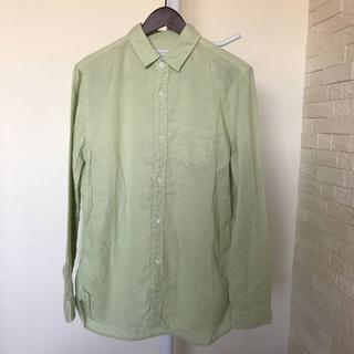 フランクアンドアイリーン(Frank&Eileen)の新品 ロンハーマン メンズシャツ S　薄緑/T133(シャツ)