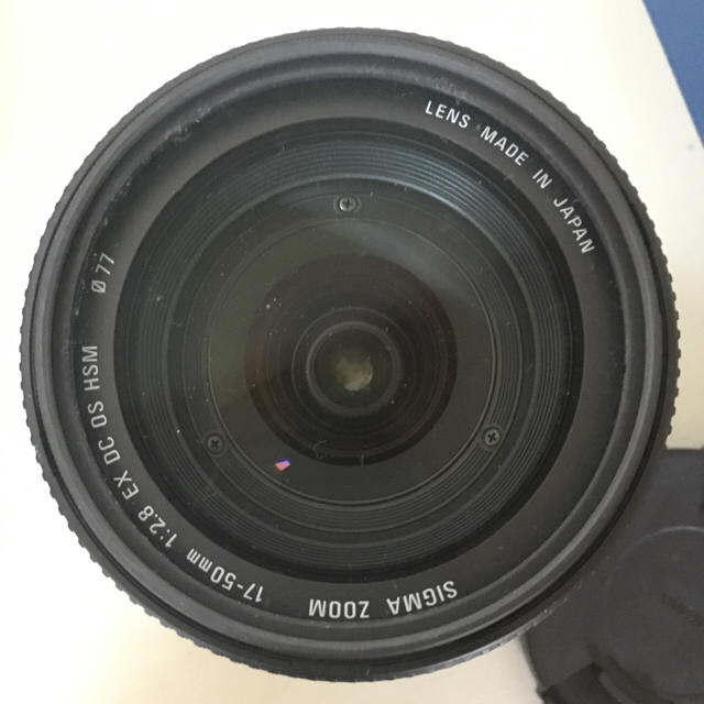 SIGMA(シグマ)のsigma 17-50mm F2.8 キャノン用 kenkoレンズカバー付 スマホ/家電/カメラのカメラ(レンズ(ズーム))の商品写真