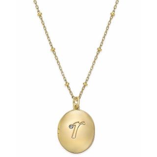 ケイトスペードニューヨーク(kate spade new york)のKate Spade (R)  Initial Locket  ネックレス(ネックレス)