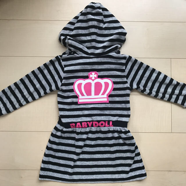 BABYDOLL(ベビードール)のBABY DOLL☆ワンピース 110 キッズ/ベビー/マタニティのキッズ服女の子用(90cm~)(ワンピース)の商品写真