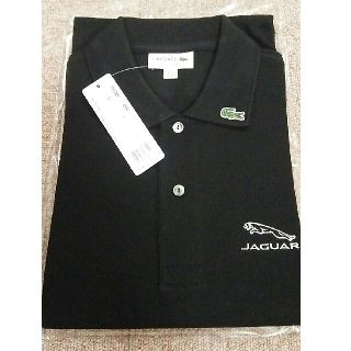 ラコステ(LACOSTE)の☆ラコステ・ジャガーコラボ 半袖ポロシャツ☆ 黒(ポロシャツ)