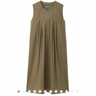 ムジルシリョウヒン(MUJI (無印良品))のMUJI オーガニックコットン授乳に便利なワンピース(マタニティワンピース)