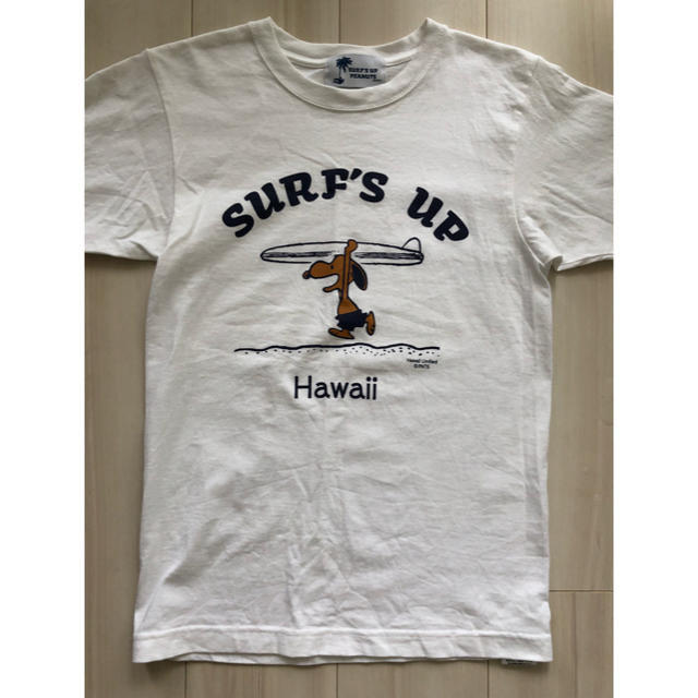SNOOPY(スヌーピー)のスヌーピー Hawaii限定 Tシャツ SURFS UP レディースのトップス(Tシャツ(半袖/袖なし))の商品写真