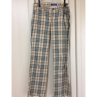 バーバリーブルーレーベル(BURBERRY BLUE LABEL)のバーバリーブルーレーベルパンツ美品(カジュアルパンツ)