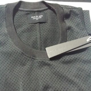 フィアオブゴッド(FEAR OF GOD)の正規品保証★FEAROFGOD メッシュ タンクトップ 黒 (タンクトップ)