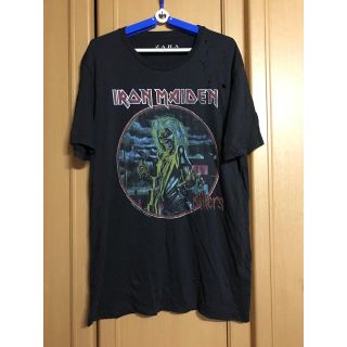 ザラ(ZARA)のIRON MAIDEN   T-shirt(Tシャツ/カットソー(半袖/袖なし))