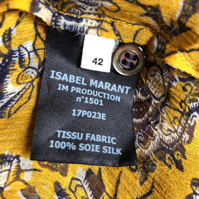 isabel marant シルク カットソー