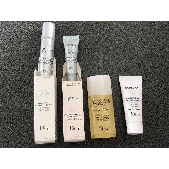 Dior(ディオール)のDior　試供品4点セット コスメ/美容のスキンケア/基礎化粧品(その他)の商品写真