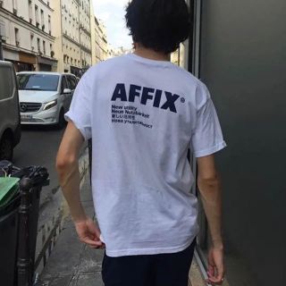 コムデギャルソン(COMME des GARCONS)のaffix ロゴTシャツ(Tシャツ/カットソー(半袖/袖なし))