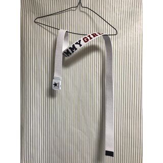 トミーガール(tommy girl)のTOMMY GIRL white バックルベルト(ベルト)