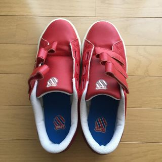 ケースイス(K-SWISS)のメンズ シューズ K-SWISS 赤(スニーカー)