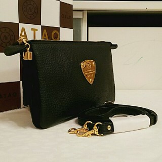 アタオ(ATAO)の《良品》アタオ　オフィスブーブー　ブラック　(箱無)(財布)