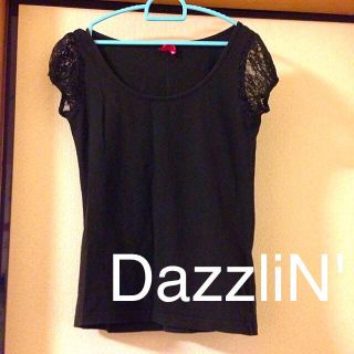 ダズリン(dazzlin)の☆DazzliN レースパフスリーブT(Tシャツ(半袖/袖なし))