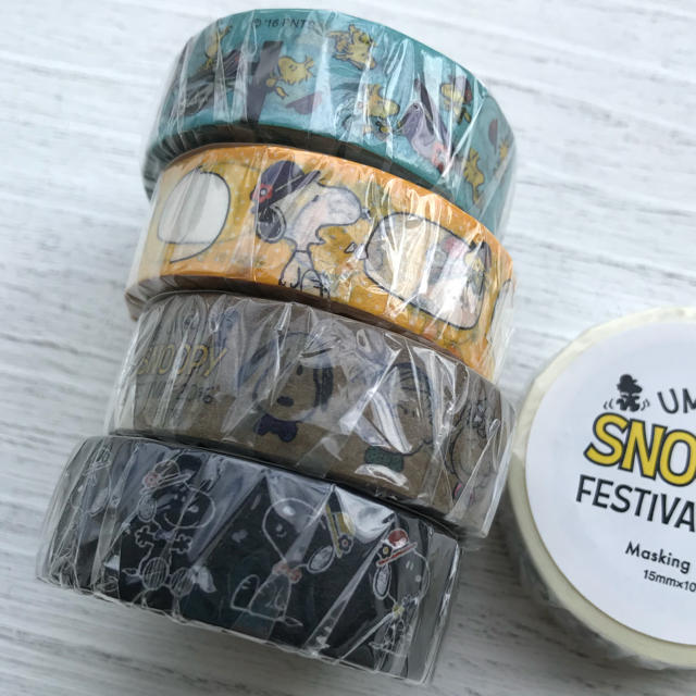 スヌーピー  フェスティバル2016 阪急百貨店限定 マスキングテープ