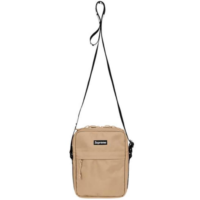 18ss Supreme Shoulder Bag tan