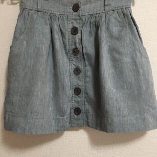 ジルスチュアート(JILLSTUART)のJILL STUARTデニムミニスカートsize:0(ミニスカート)