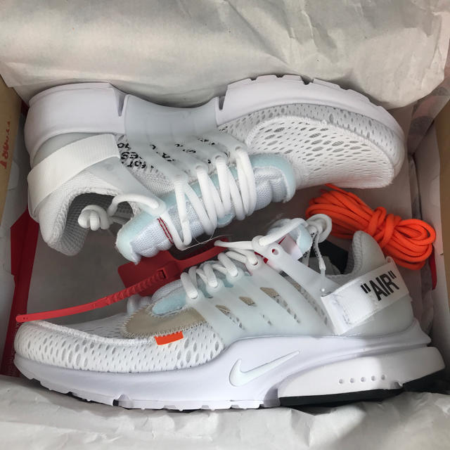 NIKE(ナイキ)の黒白セット 27cm Off-White Nike Air Presto 正規品 メンズの靴/シューズ(スニーカー)の商品写真