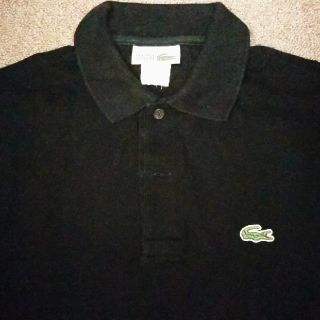 ラコステ(LACOSTE)のポロシャツラコステ黒半袖(ポロシャツ)