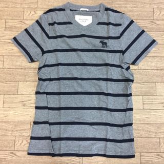 アバクロンビーアンドフィッチ(Abercrombie&Fitch)のAbercrombie&Fitch ボーダー Tシャツ  サイズM(Tシャツ/カットソー(半袖/袖なし))