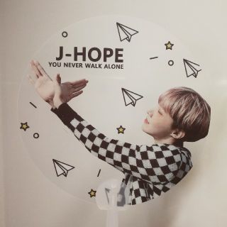 ボウダンショウネンダン(防弾少年団(BTS))のバンタン J-HOPE 透明 うちわ(K-POP/アジア)