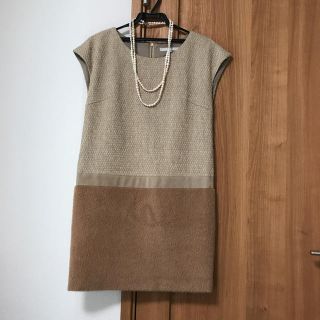 ノーリーズ(NOLLEY'S)の美品 ノーリーズ ウールワンピース(ひざ丈ワンピース)