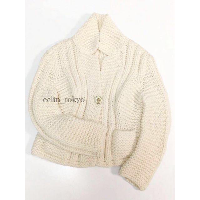 美品 CHANEL シャネル ニット カーディガン ジャケット-