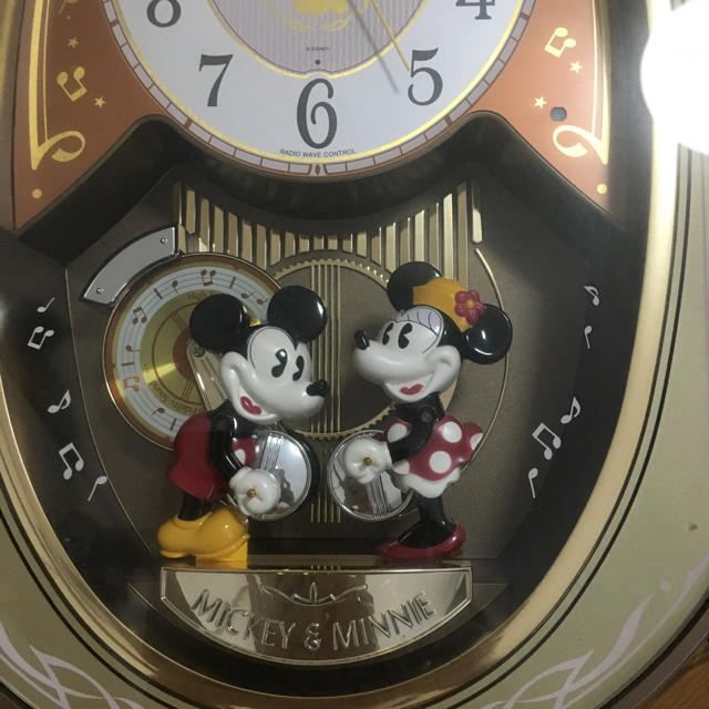 Disney ディズニー からくり電波時計 の通販 By みにみに S Shop ディズニーならラクマ