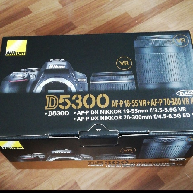 最安値 Nikon - d5300 af-p ダブルズームキット デジタル一眼 - www