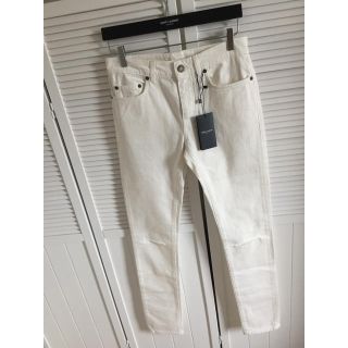 サンローラン(Saint Laurent)のshin様専用！サンローラン 17SS ニークラッシュ デニム 新品！(デニム/ジーンズ)