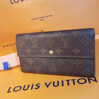 ルイヴィトン(LOUIS VUITTON)の正規品美品★ルイヴィトン★ポシェット・ポルト モネ クレディ★コメント下さい♪(財布)