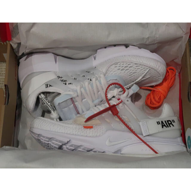 Nike Off-white Air Presto 27エアプレストオフホワイト