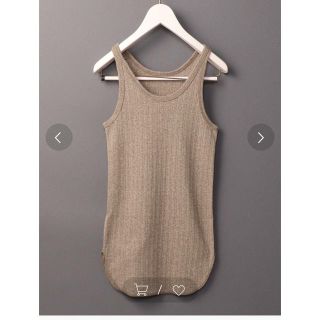 ビューティアンドユースユナイテッドアローズ(BEAUTY&YOUTH UNITED ARROWS)のroku 6  MOKU TANK TOP タンクトップ(タンクトップ)