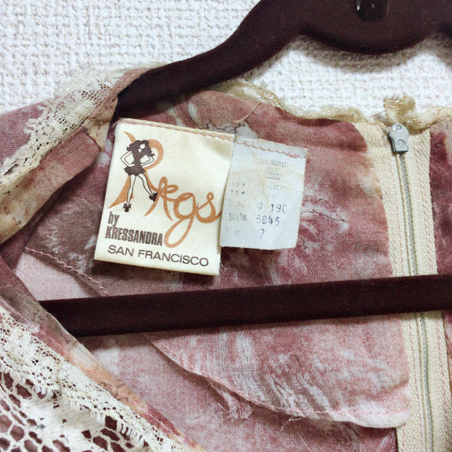 Grimoire(グリモワール)のアサさま専用＊70’s vintage レディースのワンピース(ロングワンピース/マキシワンピース)の商品写真