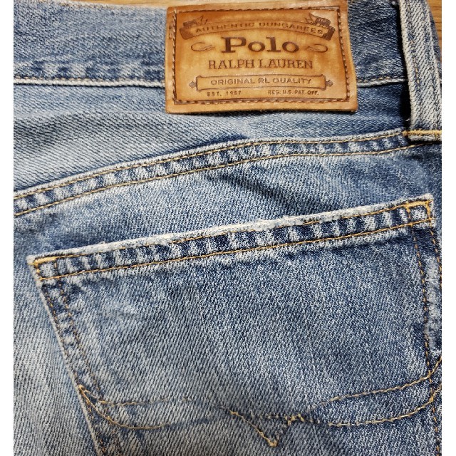 POLO RALPH LAUREN(ポロラルフローレン)の【値下げ】polo RALPH LAUREN　クラッシュ　デニム レディースのパンツ(デニム/ジーンズ)の商品写真