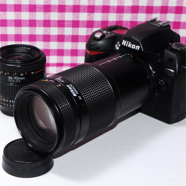 Nikon(ニコン)の⭐️思い出いっぱい⭐️Nikon D70 ダブルズームキット・豪華付属品 スマホ/家電/カメラのカメラ(デジタル一眼)の商品写真