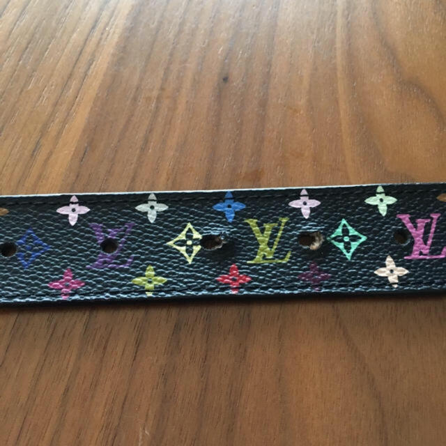 LOUIS VUITTON(ルイヴィトン)のルイヴィトン マルチカラー ベルト 送料無料 正規品 レディースのファッション小物(ベルト)の商品写真