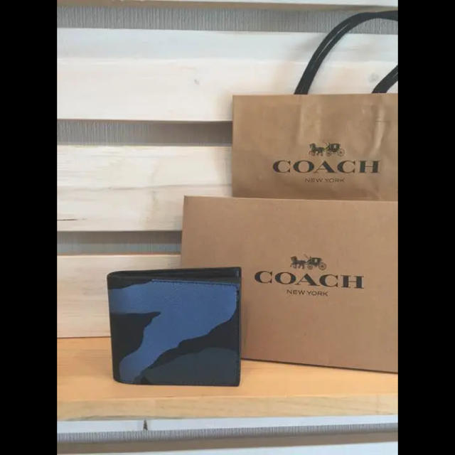 COACH(コーチ)のコーチ 二つ折り財布 COACH メンズのファッション小物(折り財布)の商品写真