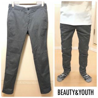 ビューティアンドユースユナイテッドアローズ(BEAUTY&YOUTH UNITED ARROWS)の【売約済】他の方は購入しないでください！BEAUTY&YOUTHチノパンカジュア(チノパン)