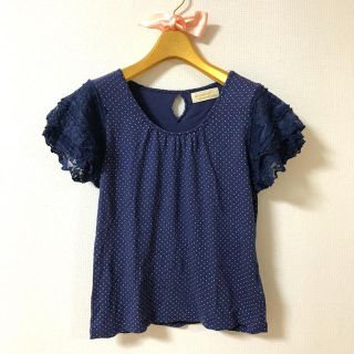 ダブルクローゼット(w closet)のwcloset♡レーシーTシャツ♡(Tシャツ(半袖/袖なし))