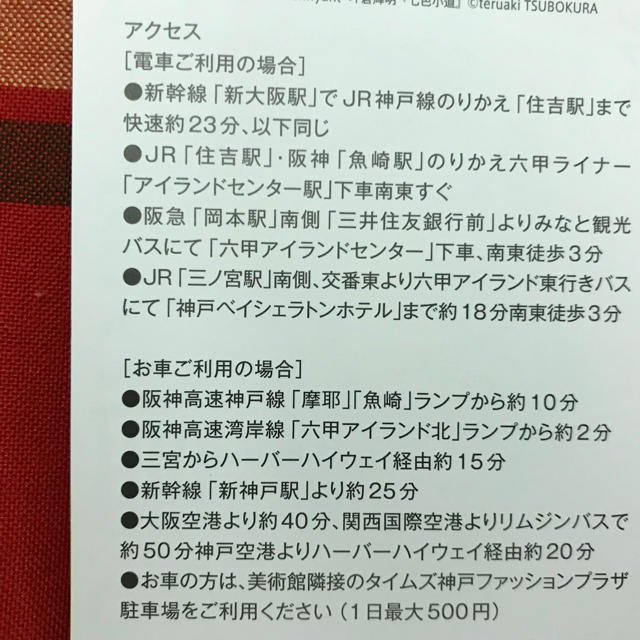 BonBon様専用:エヴァンゲリオン展（神戸） 2名分（オマケ2枚） チケットの施設利用券(美術館/博物館)の商品写真