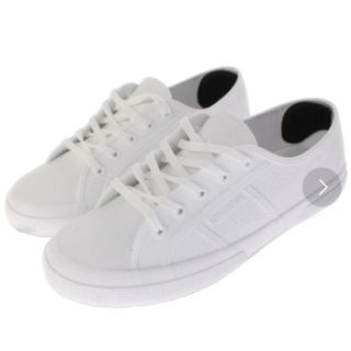 スペルガ(SUPERGA)のSUPERGA 撥水加工ホワイトスニーカー 38(スニーカー)