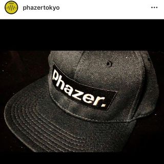 シュプリーム(Supreme)のphazer tokyo キャップ 黒 長瀬 フェィザー フェザー 東京(キャップ)