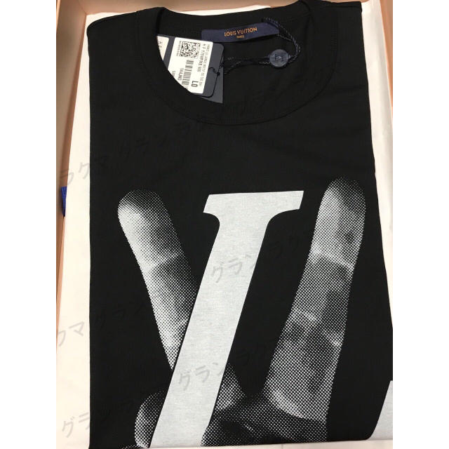 LOUIS VUITTON - 【新品タグ付】ルイヴィトン ハンドTシャツ ピース