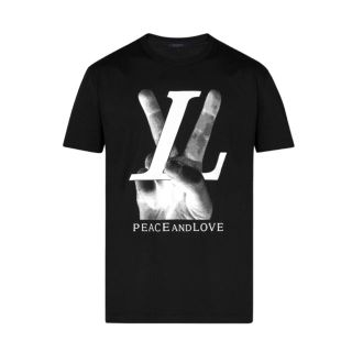 【新品タグ付】ルイヴィトン ハンド Tシャツ ピース&ラブ