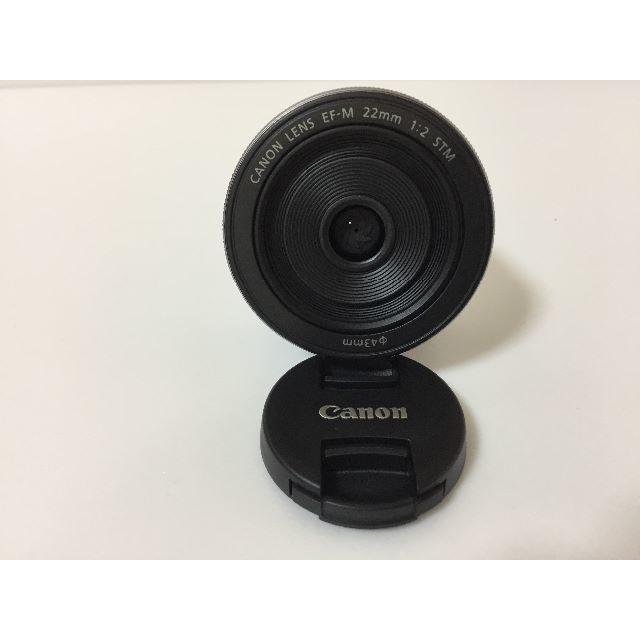 新品 Canon 単焦点レンズ EF-M22mm F2 STM シルバー
